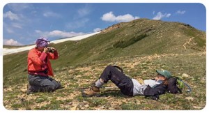 Photograph, then rest