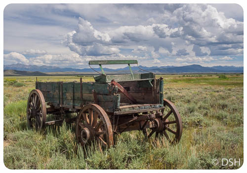 Abandoned wagon